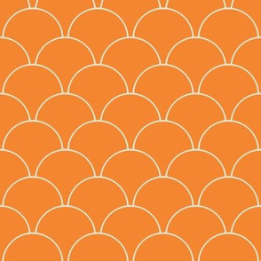 Retro Goldfish - Tangerine Orange Scale
