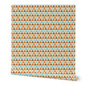 Retro Goldfish -  Triangle Pattern