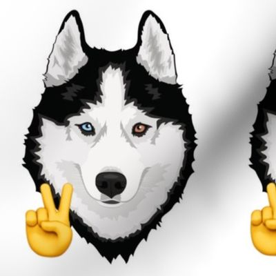 Peace husky