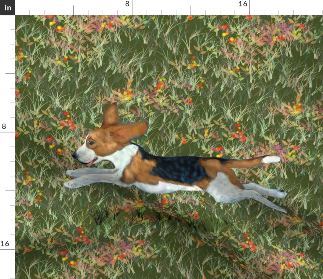 Fly Like a Beagle for Pillow