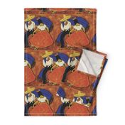 Fiesta Folklore Dancers Tile