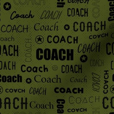 Coach - Army Green