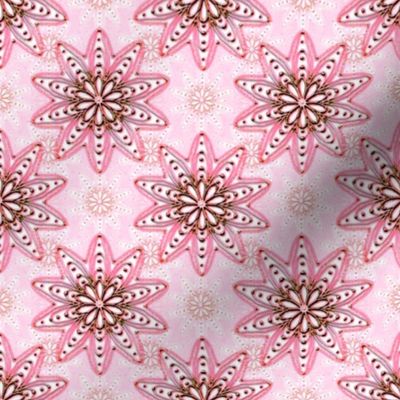 Ornamentation pink metallic