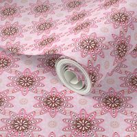 Ornamentation pink metallic