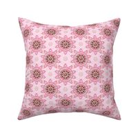 Ornamentation pink metallic