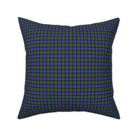 Cameron tartan variant, modern colors, 1"