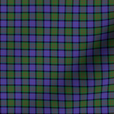 Cameron tartan variant, modern colors, 1"