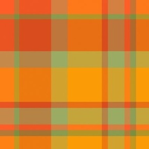 Pumpkin Plaid Fall Basic