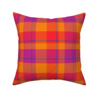 Autumn Rainbow Plaid Fall Basic