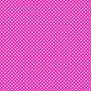 Pink and Aqua Polk Dots - Pretty in Pink