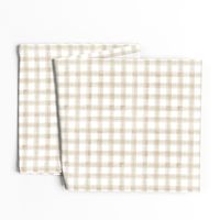 (3/4") watercolor plaid || Khaki C18BS