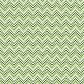 chevron light green small