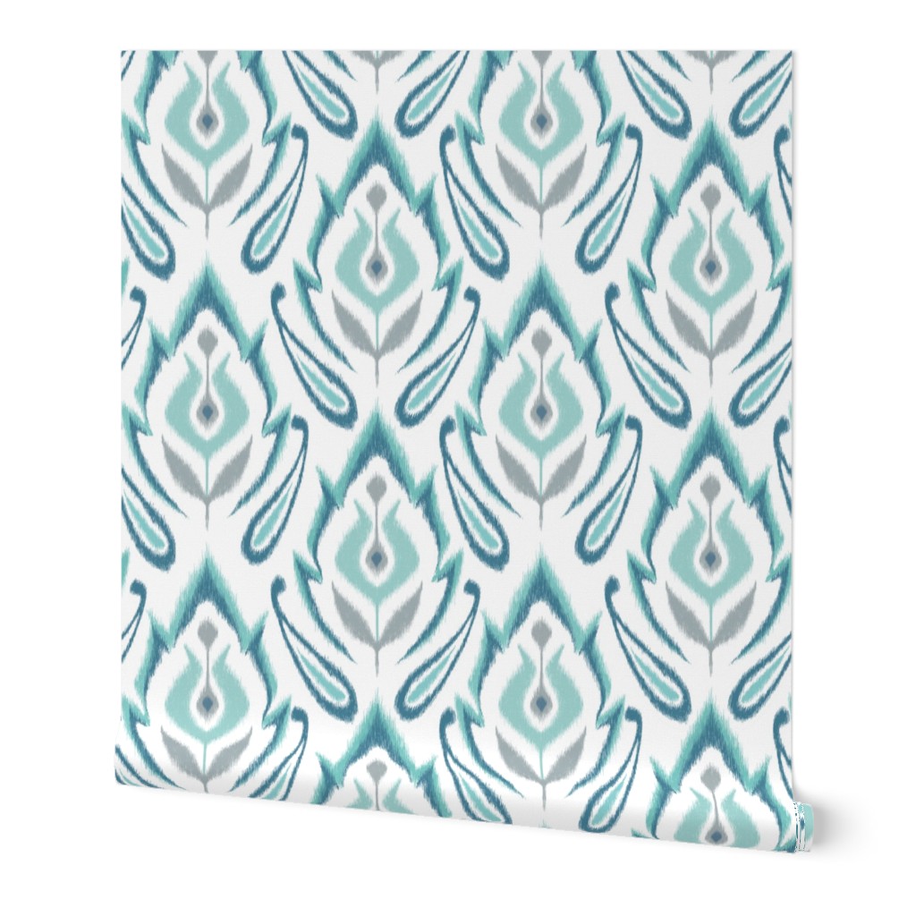 Cool Blue IKAT