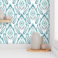 Cool Blue IKAT