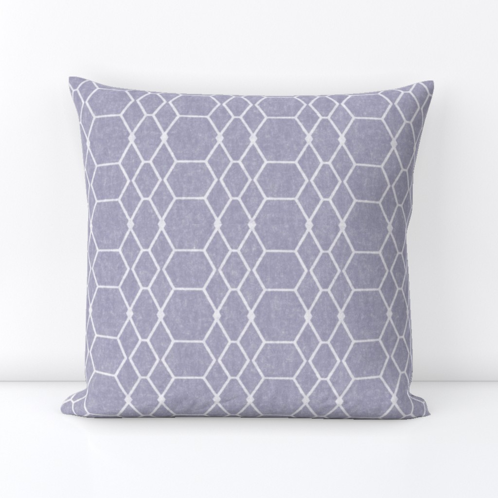 French Gray Batik Geometric