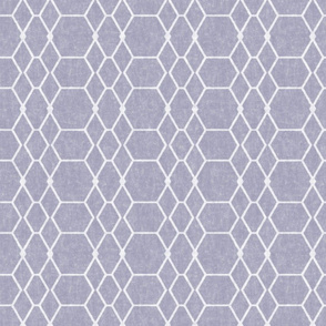 French Gray Batik Geometric