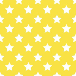 FS Daisy Yellow with 1" White Stars