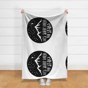 Let's Sleep Under the Stars || 1 yard blanket (90)