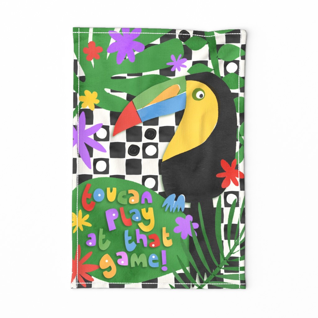 Toucan Play Tea Towel