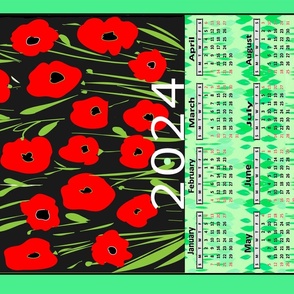 FLORAL TEA TOWEL 2024