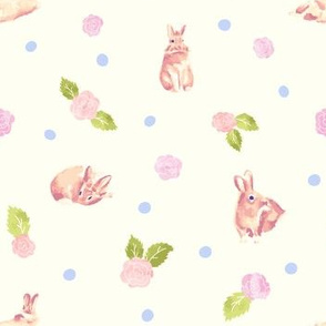 Sweet Blush Bunny Wrapping Paper - 5 Sheets – Studio Q - Art by Nicky  Quartermaine Scott