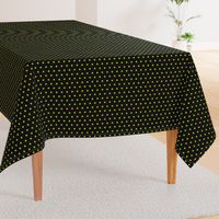 Tiny small polka dots neon green black dog bandana