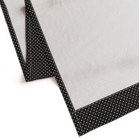 Tiny small polka dots black white dog bandana