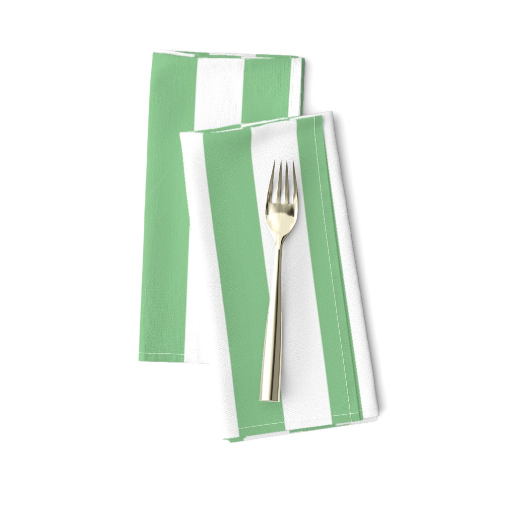 Jade Green vertical stripes medium