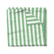 Jade Green vertical stripes medium