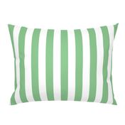 Jade Green vertical stripes medium