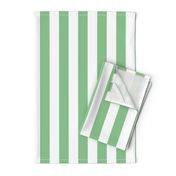 Jade Green vertical stripes medium