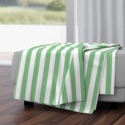 Jade Green vertical stripes medium