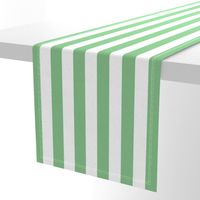 Jade Green vertical stripes medium