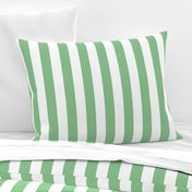 Jade Green vertical stripes medium