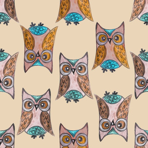 watercolor owl1