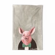 SP Pig and Bulldog  towel