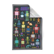 2019 Retro Robots Calendar