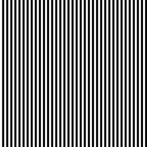 black stripes 1/4" vertical