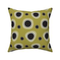 Spikey Dots | Lime Gold