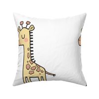Giraffe Pillow Plush Plushie Softie Cut & Sew