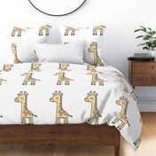 Giraffe Pillow Plush Plushie Softie Cut & Sew