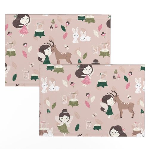 Woodland Fairy - beige green