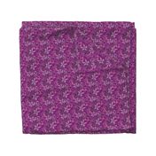 Retro Pink Purple Flower Texture