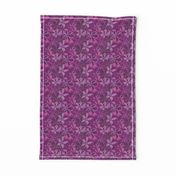 Retro Pink Purple Flower Texture