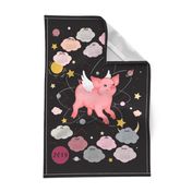 Piggy year - 2019 Tea Towel Calendar 