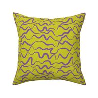 Sound wave (lime and purple)