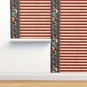 Circus Animals Carousel Boarder Print