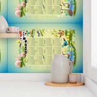 2024 Farm Wall Hanging Calendar