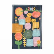 2019 Tea Towel Calendar