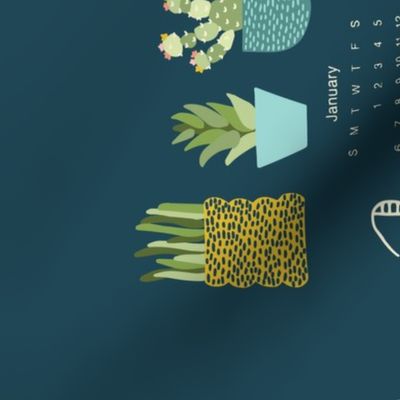 succulent calendar